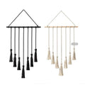 New Arrive Boho Decor Photo Holder Tapestry Macrame Wall Hangings With 25 Clips