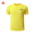 Lidong 2025 Men's 100% Polyester Printing Logo Blank Running T-shirts Custom Wholesale with Digital Printing Knitted Fabric