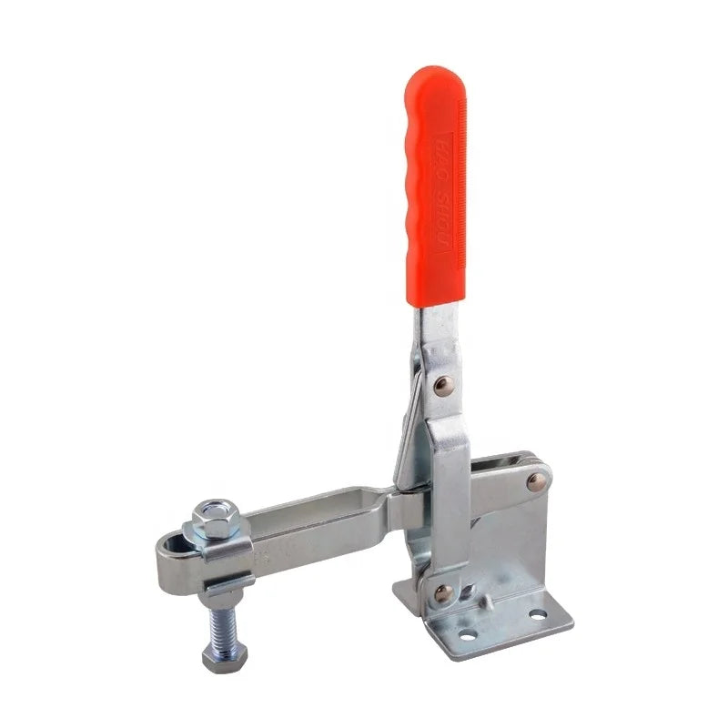 Zinc-plated  Manual Toggle Vertical Clamp HS-101-H From Taiwan Haoshou Used on Assembly Jig in Car Industry