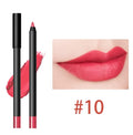 Easy to Color Cream Matte Lipliner Pencils Waterproof High Pigment 23 Colors Lip Liner Pencil