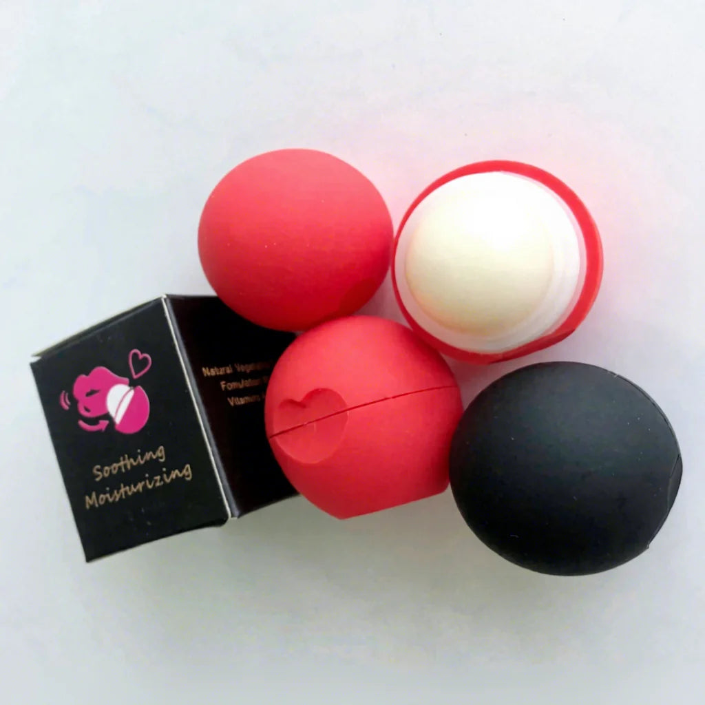 Cute Design Moisturizing Hydrating SPF 30 Harmless Lip Balm Ball with Private Label