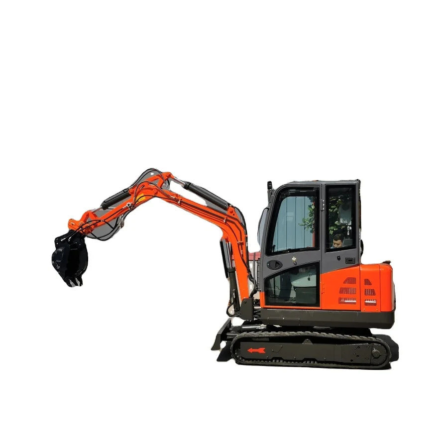 4 Ton Hydraulic Mini Excavator 4 Ton 4 t Digger With Thumb Farm Digger 4 Tone Pelle Bagger