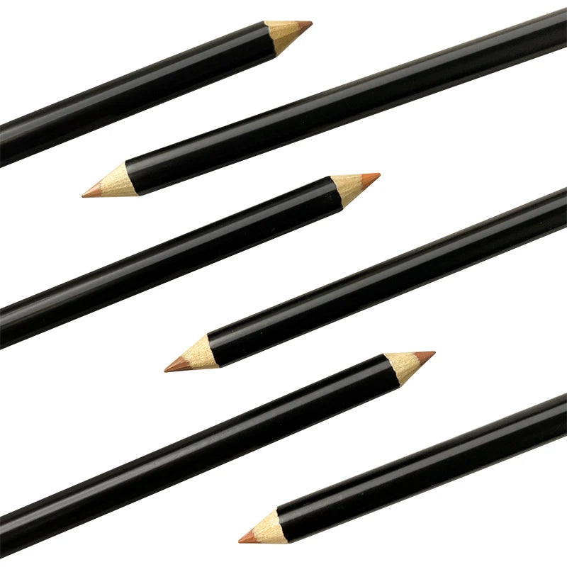 Hot Sale Private Label Lip Gloss Matte Natural Waterproof Lip Glaze Lip Liner 2 in 1 High Pigment Matte Lipliner Pencil