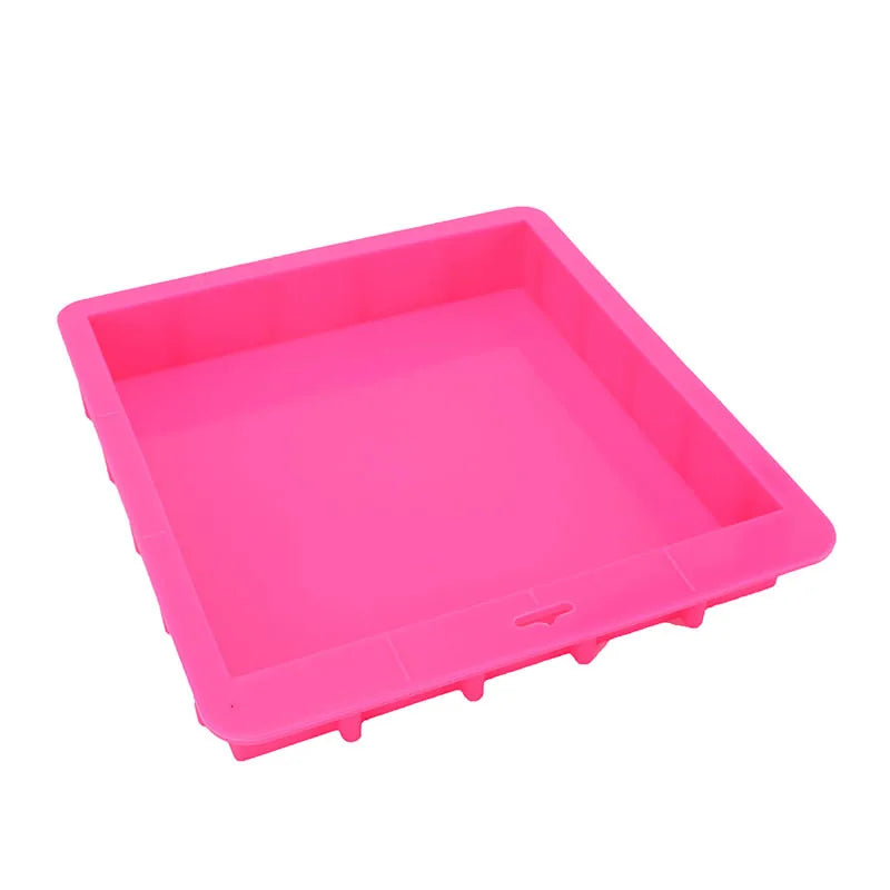 HY 3kg Rectangle Silicone Rendering Soap Mold Thick Silicone Liner for Soap Bar