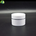 Pharmaceutical 10g 20g 30g 40g White PP Cream Cream Container Plastic Material Small Jar Emulsion Makeup Bottle
