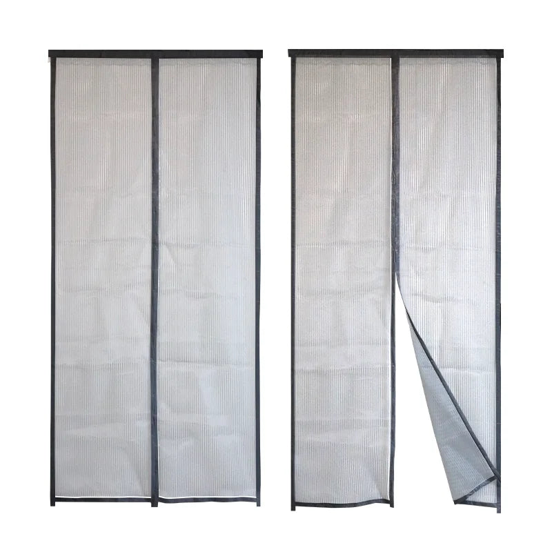 Best Price Premium Quality Bedroom Magnetic Door Curtain New Style Black Anti-Mosquitoes Summer Netting Made Durable Polyester