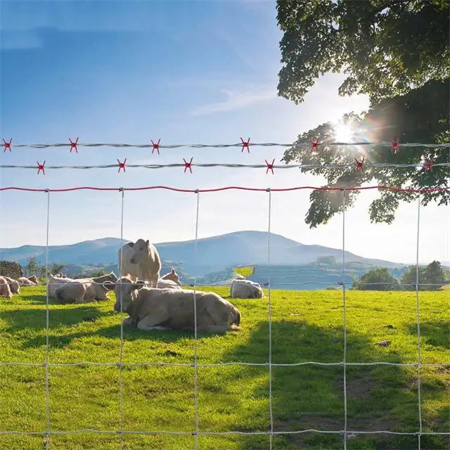 Hot-Dipped 4ft Galvanized Steel Cattle Sheep Fence Wire Mesh for Home Livestock Farm Border or Yard Fencing Factory-Produced