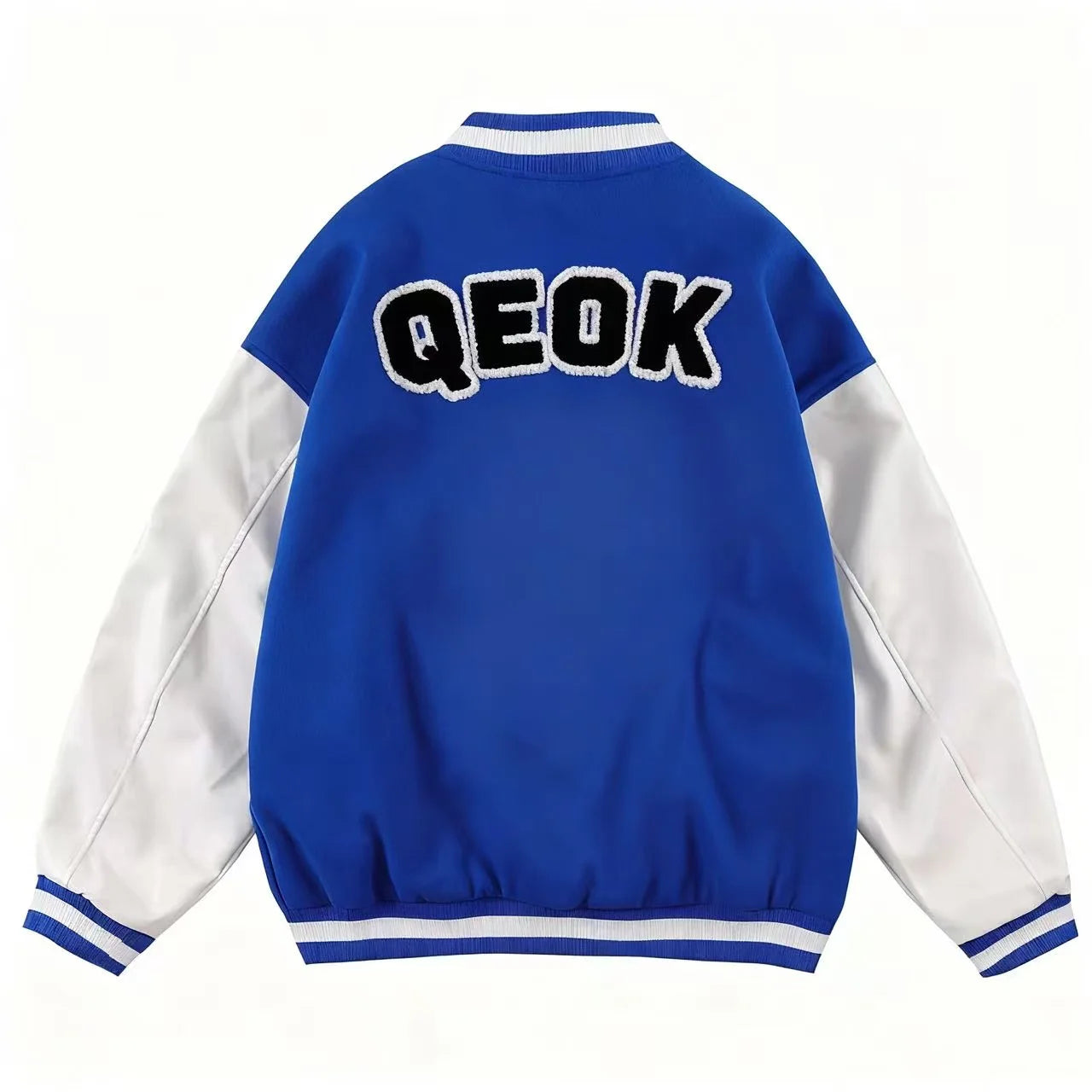 Hot Sale Custom Design Heat Transfer Printing Logo Woolen Baseball Jacket