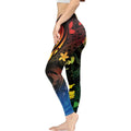 1MOQ Custom Pattern Polynesian Tribal Floral Design Woman Seamless Fitness Yoga Wear Leggings Best Compression Sports Leggings