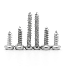 OEM Stainless Steel DIN7981 Phillips Pan Head Self Tapping Screws for Metal Wood Fastening