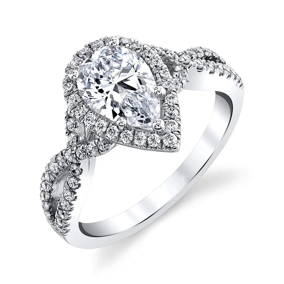 Custom Luxury Fine Jewelry Silver S925 Wedding and Engagement Moissanite Rings for Women