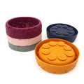 Dog Slow Food Bowl Anti-Choking Feeders Dish for Dogs and Cats Silicone Licking Pads Pet Dog Slow Food Bowl