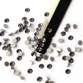 Wholesale Ss6/ss10/ss16/ss20/ss30 Tanzanite Bulk Rhinestones Non Hotfix Flatback Stones for Dress Decoration