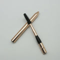 Private Label Silicone Makeup Eyebrow Brush Rose Gold Retractable Eyelash Spoolie Brush Silicone Makeup with Cover