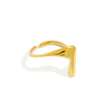 Sterling Silver 925 Rings Single Bar Line Geometric Rings Open Creative Rings Men Women