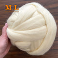 2026- Free Sample 100% Australian Merino Chunky Wool Roving Top Thick Yarn MegaBDM