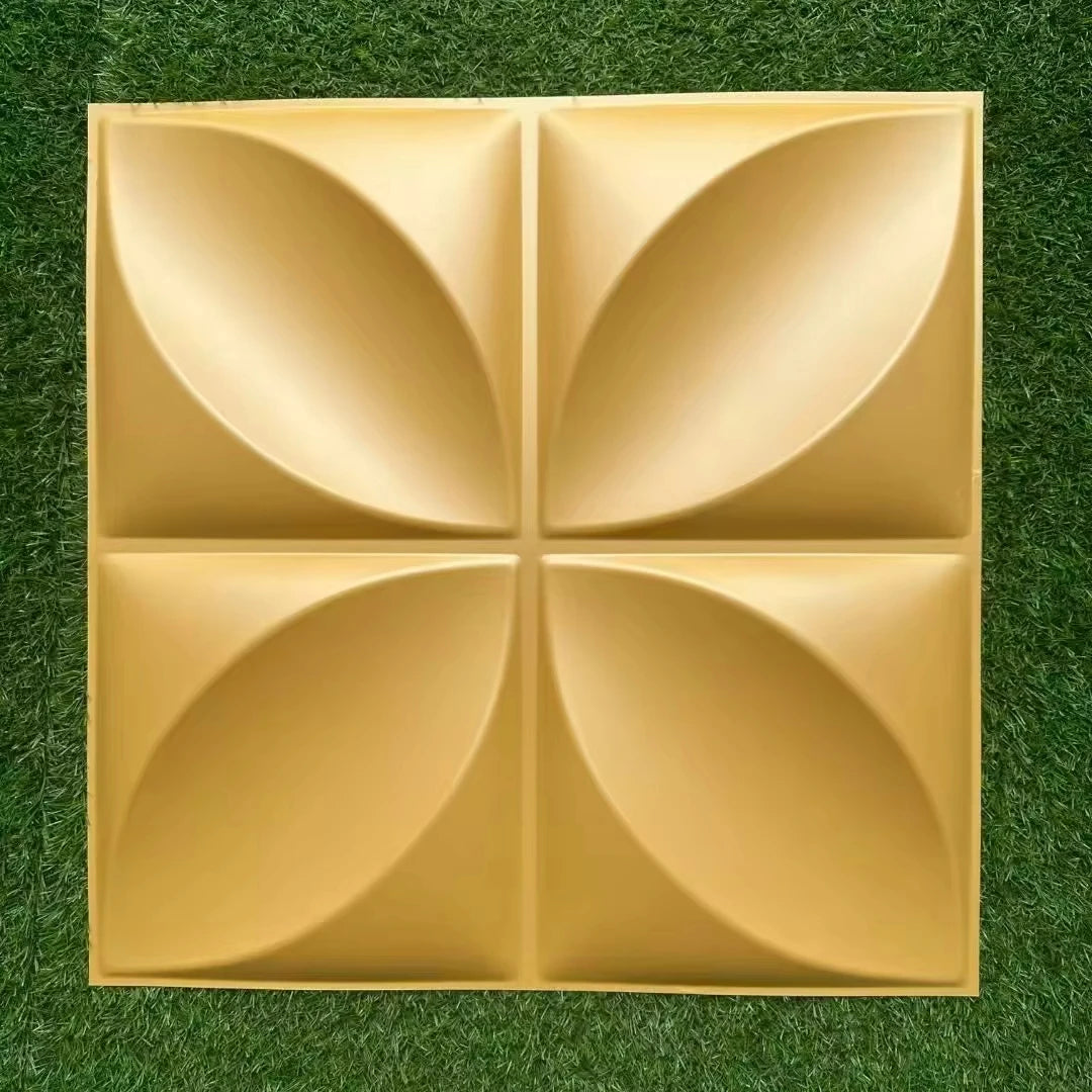 3D Graphic Design Waterproof PVC Wall Panel for Bedroom Hospital Exterior Use