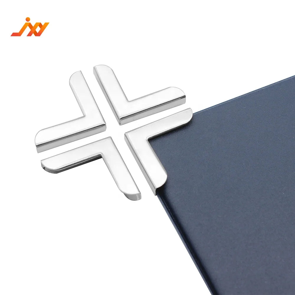 Metal Book Hardware Corner Protector Fastener for Menu Cover Photo Frame