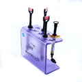 High Polishing Make up Custom UV Printing clear Acrylic Brush Organizer Holder in Display Racks