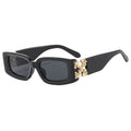 Thick Frame Rectangle Sunglasses Vintage Sunglasses Women Men Fashion Luxury Sun Glasses