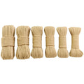 100% Natural Yarn 3-ply Twisted String 100m 200m Ball 180m Cotton Cord Hemp Sisal Yarn Jute Twisted Rope Twine
