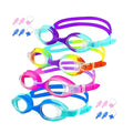 Kids Swimming Goggles Toddler Swim Goggles No Leaking Anti Fog UV Protection for Boys Girls 3-12 Years Old