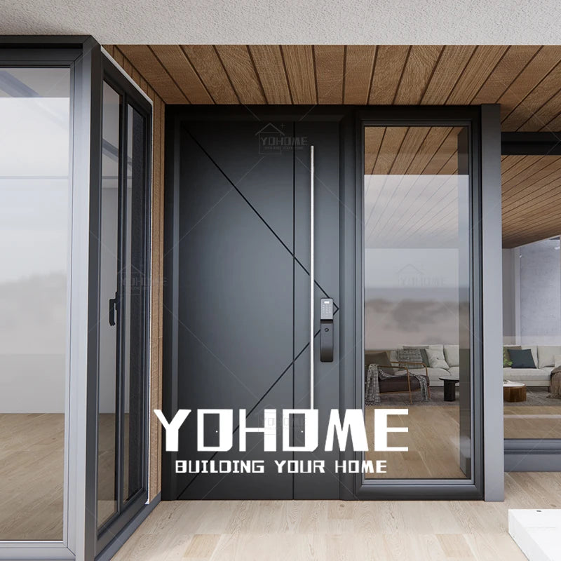 Canada Burglar Proof Exterior Entry Doors With Sidelites Modern Front Entry Door With Frosted Sidelight Entre Front Door