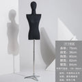 Black Flat Shoulder Female Mannequin Window Display Designer Mannequin Stand