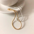 VIANRLA 925 Sterling Silver Chain Bracelet Minimalist Niche Design Versatile 18k Gold Plated Women Jewelry Drop Shipping