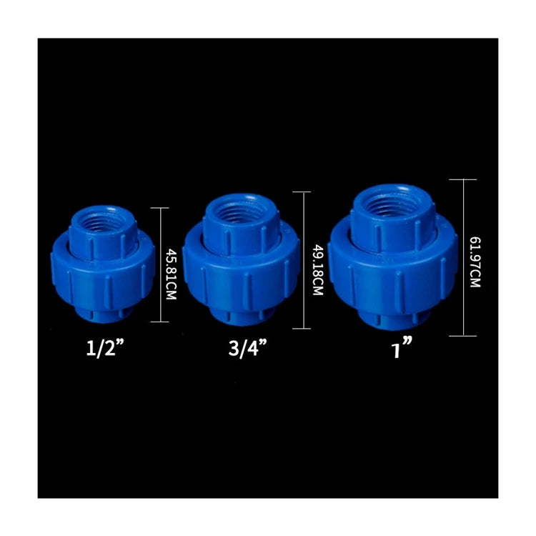 China Supplier 4 Inch PVC Female Threaded Union Coupling
