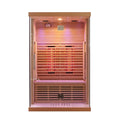 Luxury 2 Person Size Indoor Far Infrared Wooden Sauna Sell