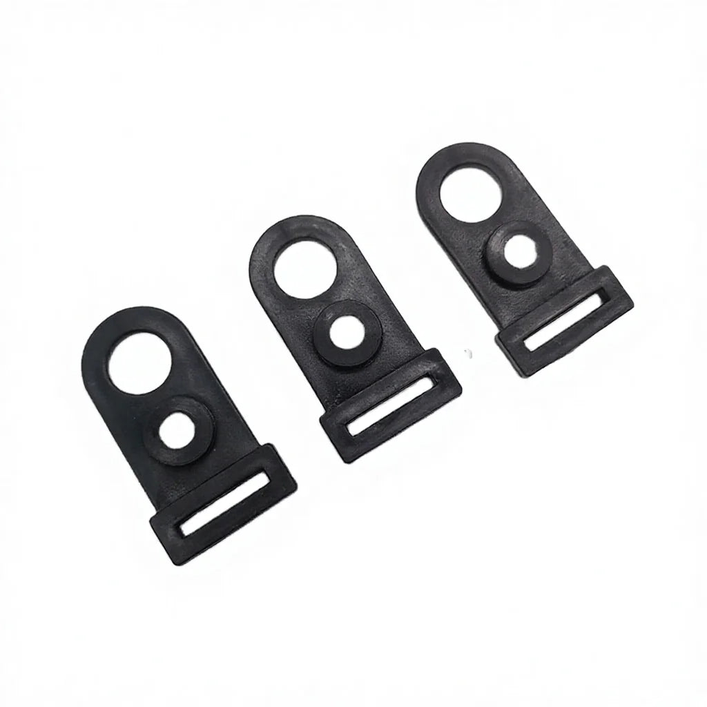 TA2097 Outdoor Camping Hiking Tent Accessories Two-Hole Connector PP Plastic Tent Pole Parts Durable Weatherproof Portable All