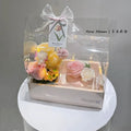 Flower Box Mothers Day Wholesale Square Clear Pvc Boxes for Flowers Gift Packaging Mom Flower Box Specialty Paper Recyclable