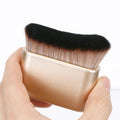 Private Label Self Tanner Brush Body Sunscreen Applicator Brush Flat Head Self-Tan Back Applicator Body Kabuki Brush