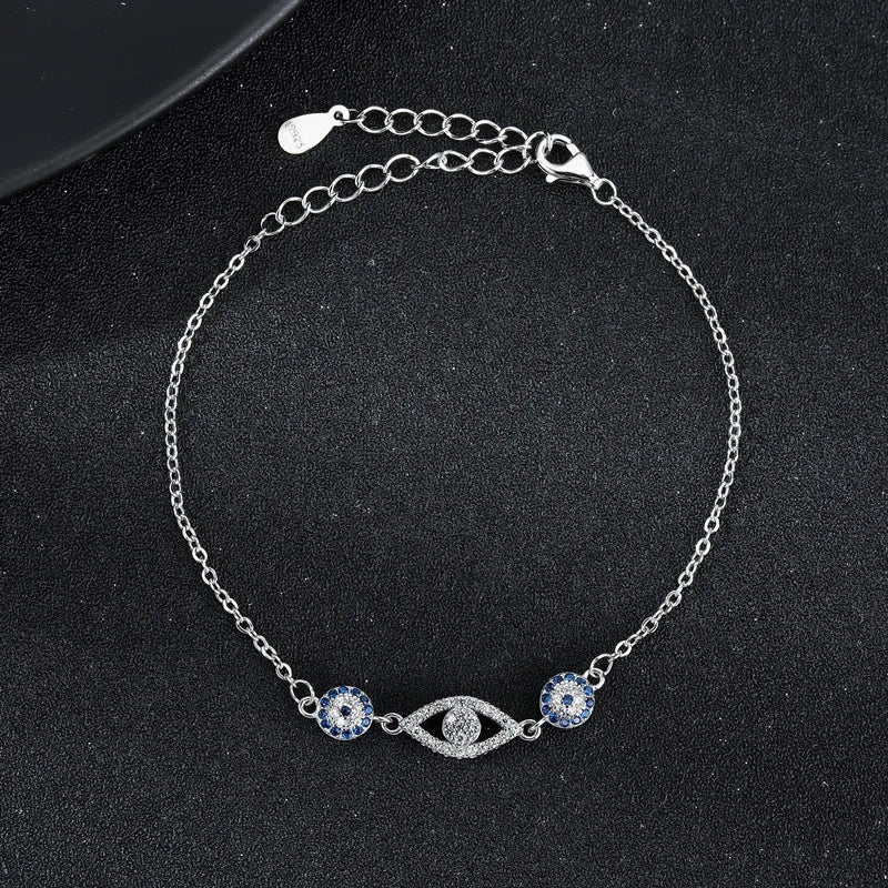 Wholesale Hot Selling New Style 925 Sterling Silver Strand Zircon Bracelet for Women Personalized Fine Jewelry Gift