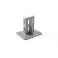 China Manufacturer Odm Oem Customized 7201 20*40MM Fixed Base Floor Corner Brackets for Aluminum Profile 3060 4080 4590 50100