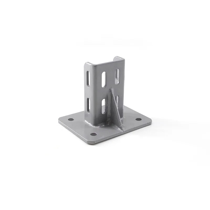China Manufacturer Odm Oem Customized 7201 20*40MM Fixed Base Floor Corner Brackets for Aluminum Profile 3060 4080 4590 50100