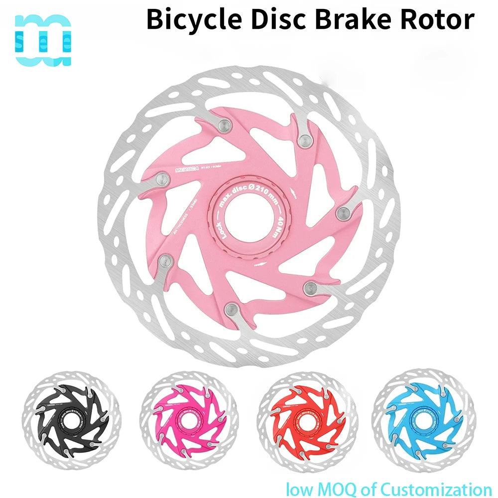 SeeMore ODM/OEM Centerlock Bike Disc Brake Rotor 140/160mm High Strength Alu Alloy 1.8mm Bicycle Disc Rotor for MTB Road Bike MegaBDM