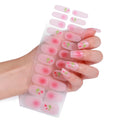 New Design DIY Fingernail Stickers Romance Green Spring Dynamism Style Instant Nails 3D Plastic Instant Nails