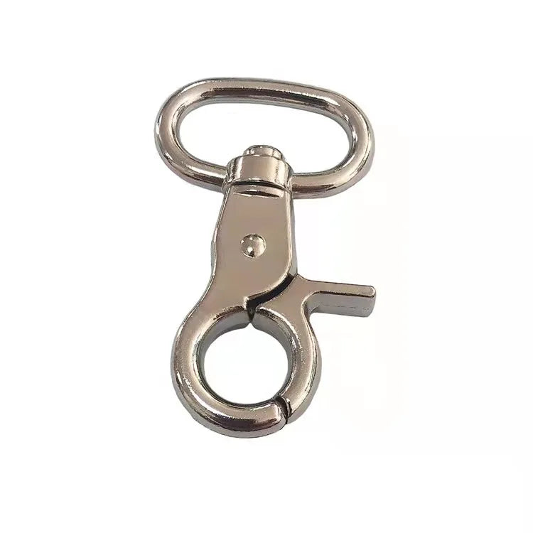 Small Luxury Waterproof Swivel Lobster Alloy Belt Clasp Strong Bag Hook for Handbag Luggage Accessory