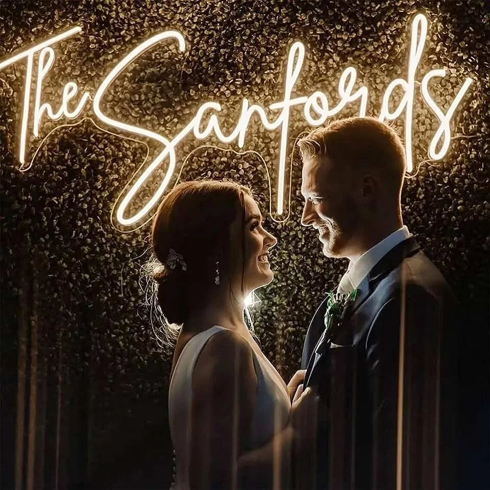 Custom Neon Acrylic Sign 12V Led Custom Neon Light Sign Led Light for Wedding Decoration