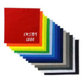 Custom Printed Microfiber Eyewear Accessories Multi-Color Screen Glasses Cleaning Cloth with Size Option Logo Printed