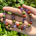 Natural Gemstone Jewelry Healing Crystal Bracelet Friendship Charm Zodiac Scorpio Bracelet Gift for Women Men Drop Shipping