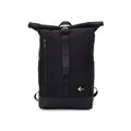 Custom Waterproof New Fabric Recycled Bottle Material Outdoor Travel Roll-top Backpack Rucksack Roll Top Polyester Bag Backpack