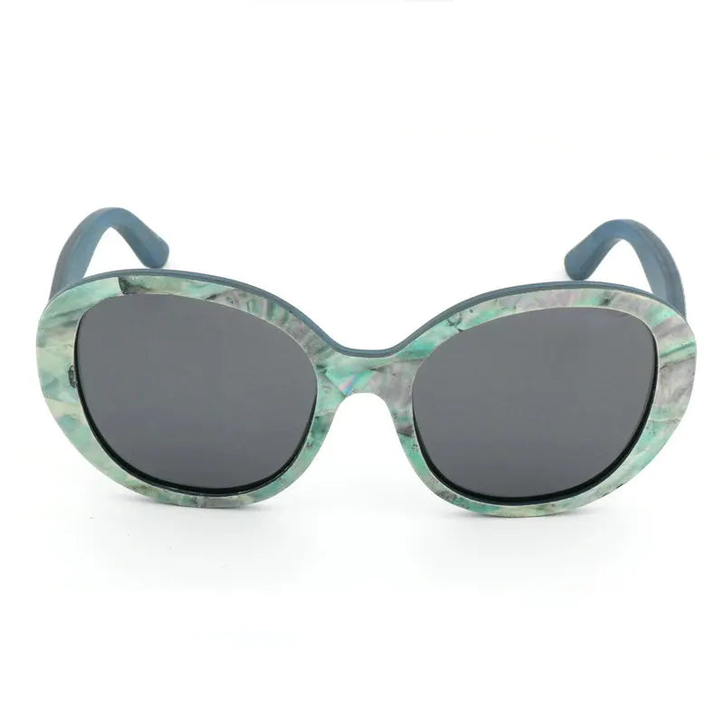 Manufacturer Luxury Polarized Small Orders Custom Womens Mens Sea Shell Color Sunglasses