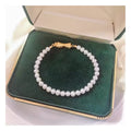 Dainty 5-5.5mm Freshwater Pearl Bracelets Bow Tie Gold Plated Jewelry Beads for Gifts Weddings Anniversaries or Parties