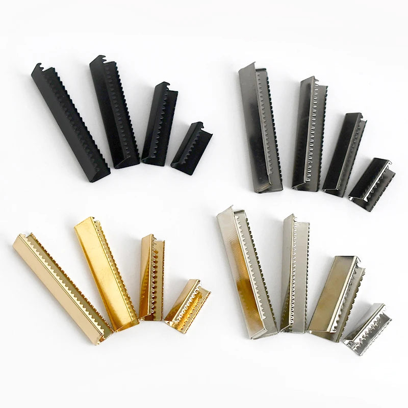 MeeTee BF114 40mm Wide Teeth Alloy Tail Clip Handbag Corner Clasp Hardware Accessories Clothing Corner Protection Side Luggage