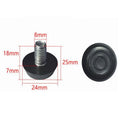 M8 Base 24mm Adjustable Foot Leveling Foot