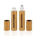 Custom Design Natural Skincare Packaging Amber Frosted 15Ml Perfume Oil Roll on Bottles