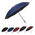 AI-MICH High Quality Waterproof Windproof Pongee Fiber Promotion Semi-Automatic Folding Straight Golf Smart Umbrella Printed